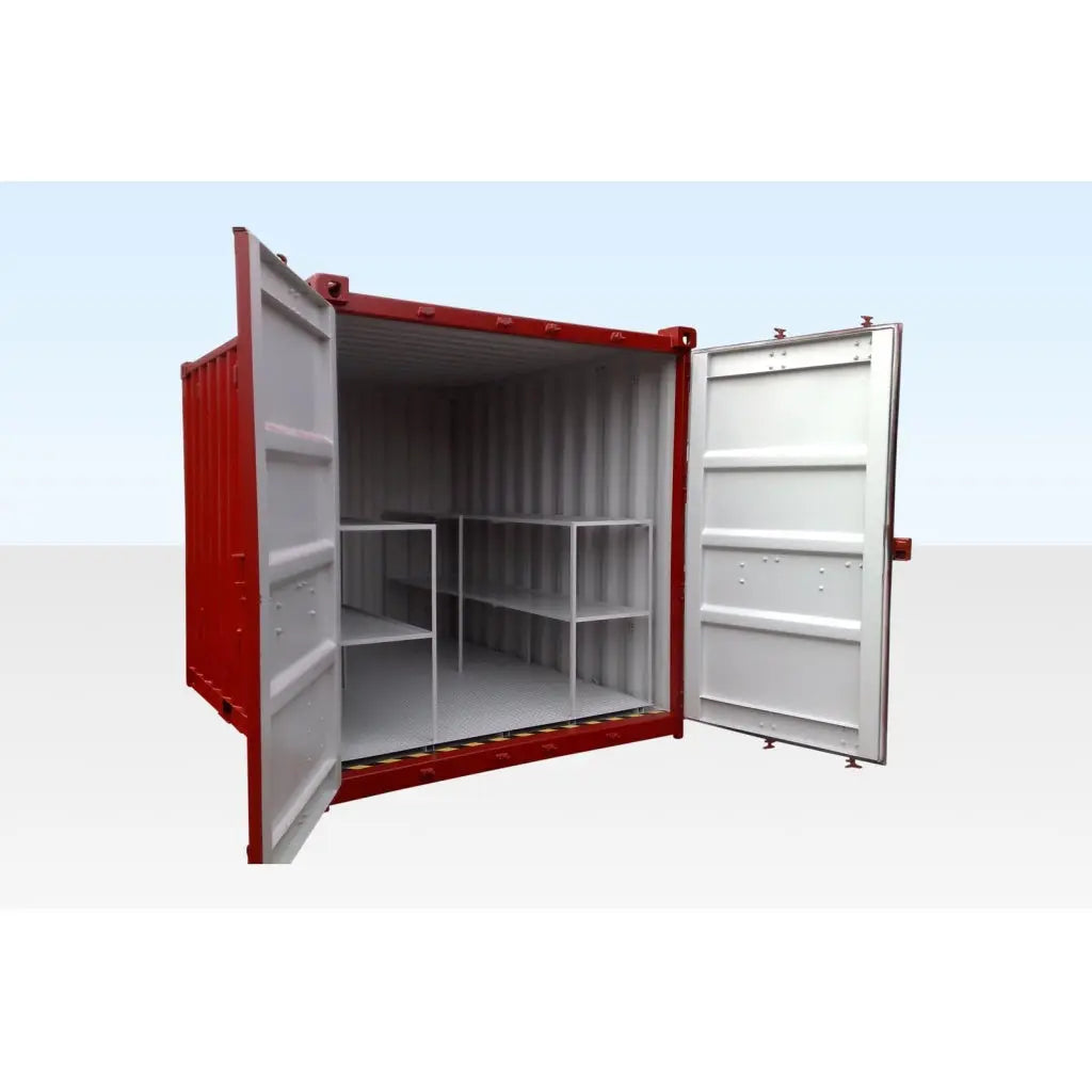 Almacén De Piso Plano De 8 Pies