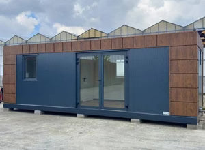 CASA/OFICINA CONTENEDOR DE 8X3 M – MODELO HELSINKI CON COCINA Y BAÑO