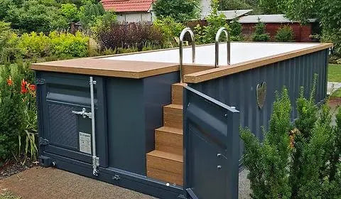 Contenedor piscina premium