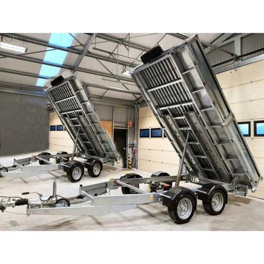 Remolque Indespension de volteo con 2 ejes – MMA 2700 kg