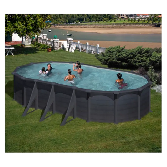 Piscina GRANADA ovalada 730 x 375 x ↕132 cm - GRE